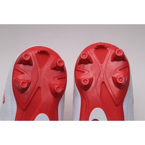 Nike Alpha Huarache 7 Varsity Lacrosse Cleats Mens Red White Size 10.5 - Picture 13 of 14